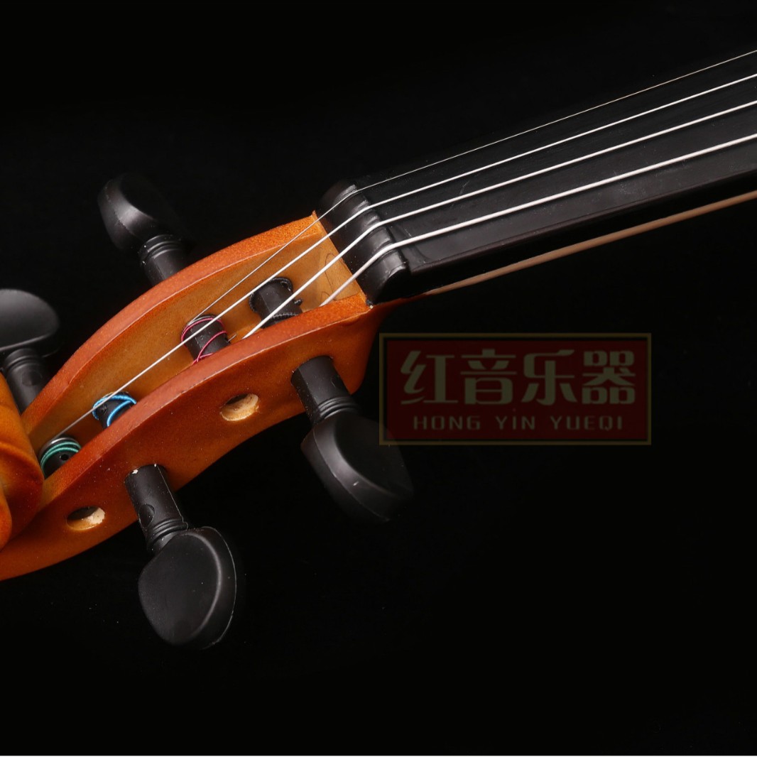 Red Sound Violin Handmade Quality Matte Color for Adults and Kidsren Beginners Grade Examination Musical Instrument Purely Handmade