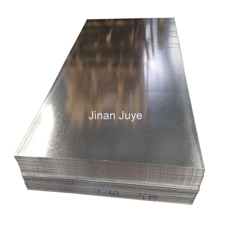 Galvanized Steel Plate, Flowerless Galvanized Iron Sheet, Deep Punching Dx53D Galvanized Sheet, Flowered High Zinc Layer 120g Galvanized Sheet