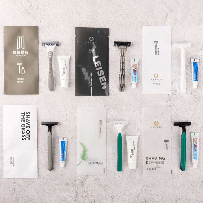 Одноразовая бритва гостиничная крем для бритья набор для дома