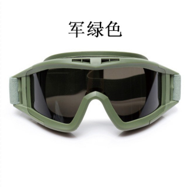 Cross-Border Military Fan Tactical Glasses Desert Locust Goggles Cs Anti-Impact Outdoor Sports Universal Bulletproof Glasses