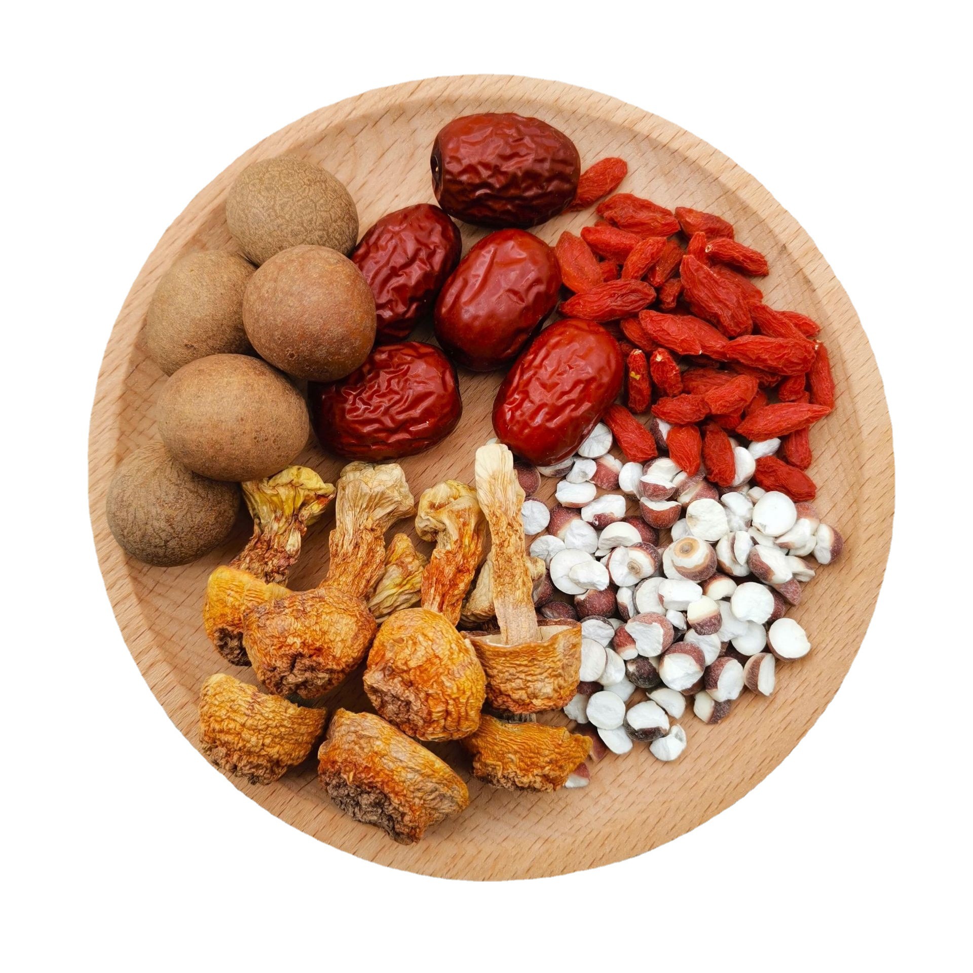 Guangdong Soup Ingredients Pack, Soup Ingredients with Five-Fingered Peach, Nourishing and Health-Preserving Ingredients, Mushroom Soup Ingredients Pack, Stewed Pigeon Soup, Tonic Ingredients