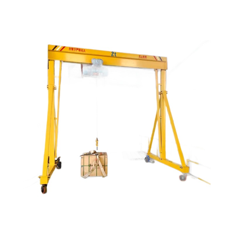 Gantry 2 tons 3 tons mobile gantry electric remote control operation trackless universal gantry gantry crane