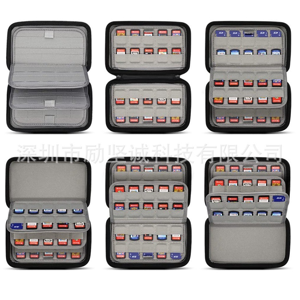 Nintendo Switch 2Nd Generation Game Card Storage Box Large Capacity Box Switch Game Card Storage Box Portable
