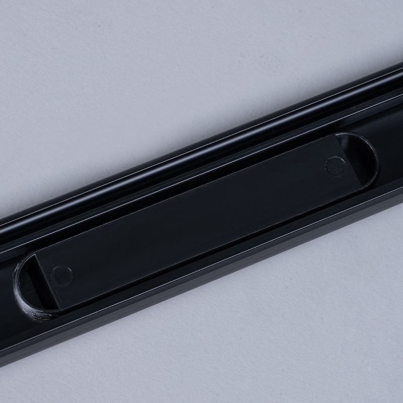 Abs Plastic Concealed Handle for Sliding Doors, Embedded Invisible Handle for Cabinet Doors and Drawer Pulls