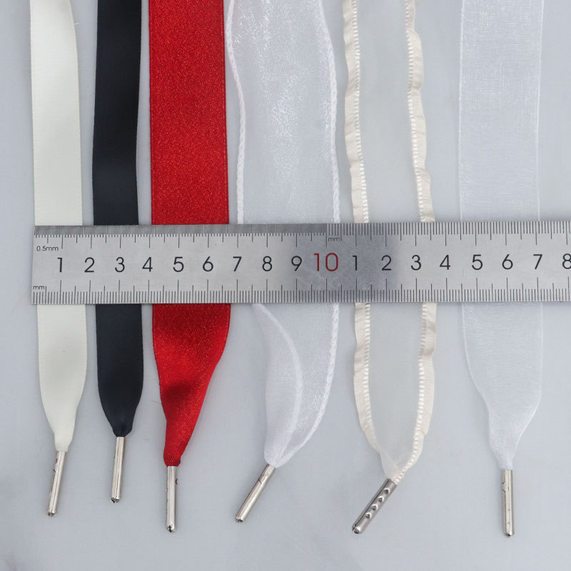 Hand-Held Rope Gift Packaging Bag Clothing Webbing Rope Colorful Polyester Imitation Nylon Twill Webbing Punching and Buckling Wholesale