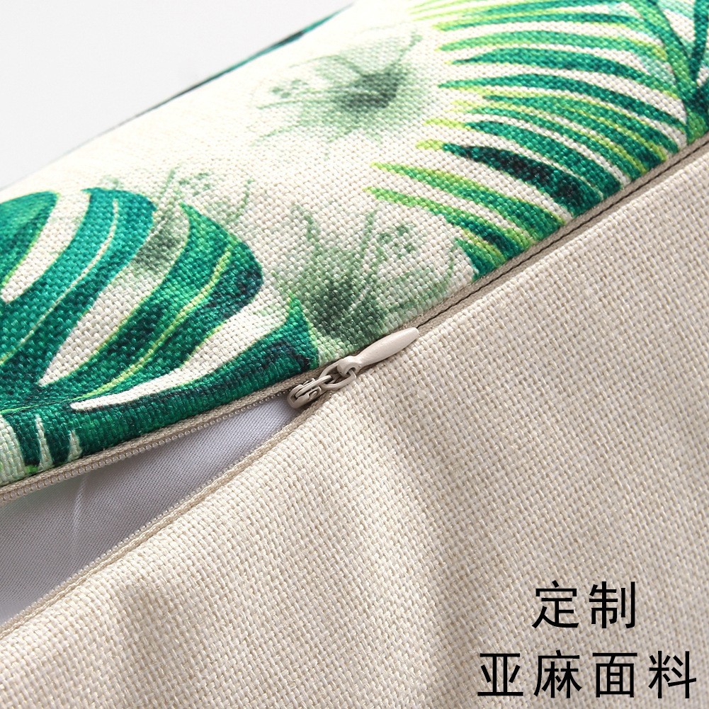 Printable Corporate Logo Pillow Case Amazon Linen Pillow Case Velvet Sofa Pillow Cushion Waist Pillow Case