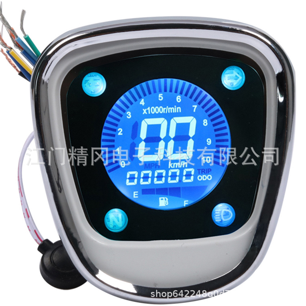 Модифицированный мотоцикл ЖК цифровой дисплей C70 для определенного типа транспортного средства 7 цветовых переключений