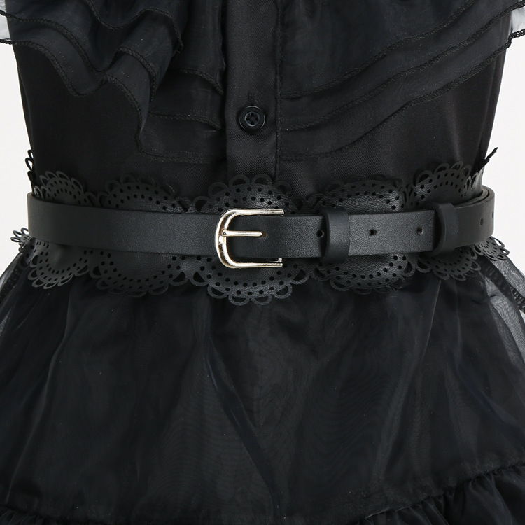 Wednesday Adams Black Dress Amazon cosplay Costume Adams Family Costume Dance Dress