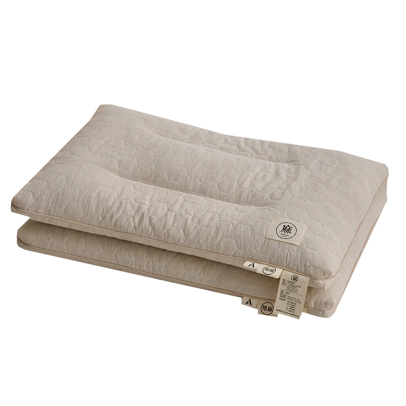 Sweet Buckwheat Pillow Protects Cervical Spine and Helps Sleep. Cervical Spine Pillow Core for Adult Home Student Dormitory. One Hard Head