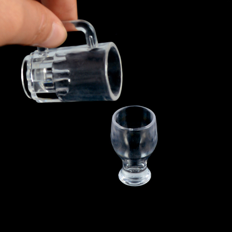 DIY Mini Cup Simulation Miniature Beer Cup Ice Cream Cup Santa Cup Doll House Scene Food Play Model Accessories