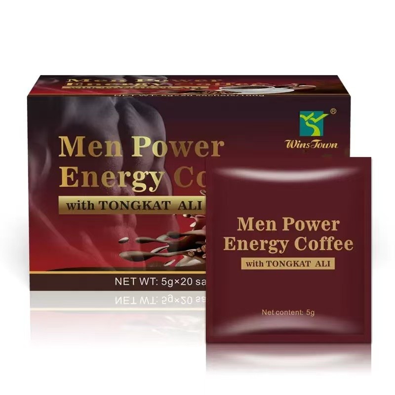 Foreign Trade Export Men Power Energy Coffee African Men's Coffee Instant Maca Energy Coffee