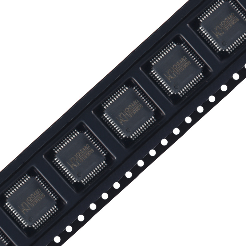 Original Authentic Ch348Q Lqfp-48 USB to 8 Serial Chip