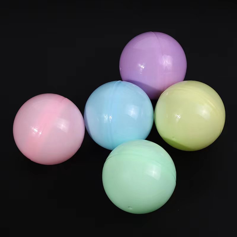 Factory Wholesale 28mm -120mm Gashapon Clear Gashapon Ball Colored Gashapon Toy Gift Ball Plastic Ball