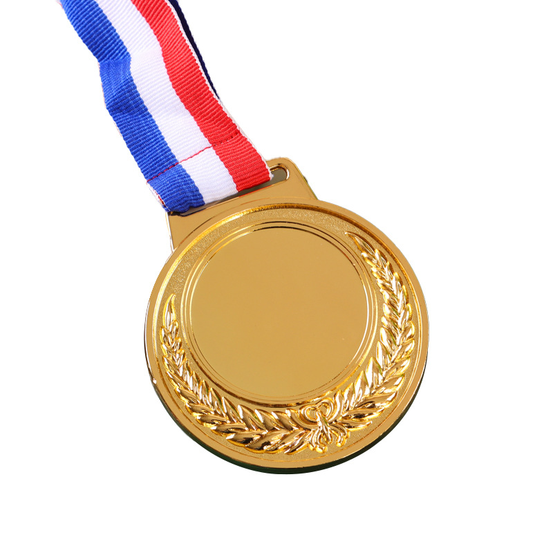 Student Marathon Games Bronze Medal Custom Gold Medal Billiards Children's Performance Medal Piano Plaque