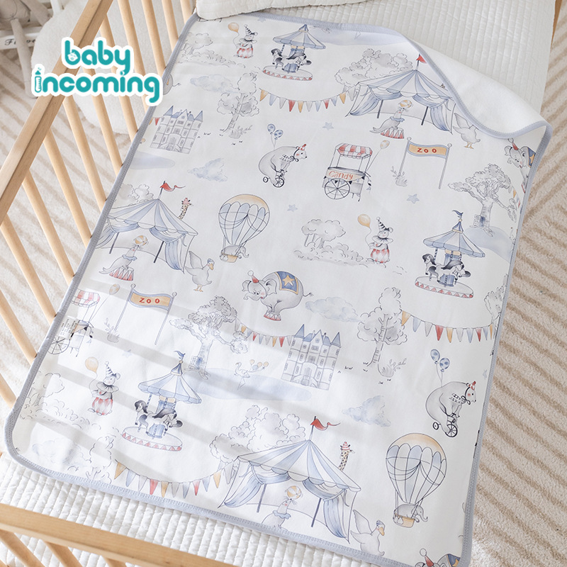 Водонепроницаемая подкладка для подгузников, washable, для новорожденных, мультяшная, менструальная подкладка