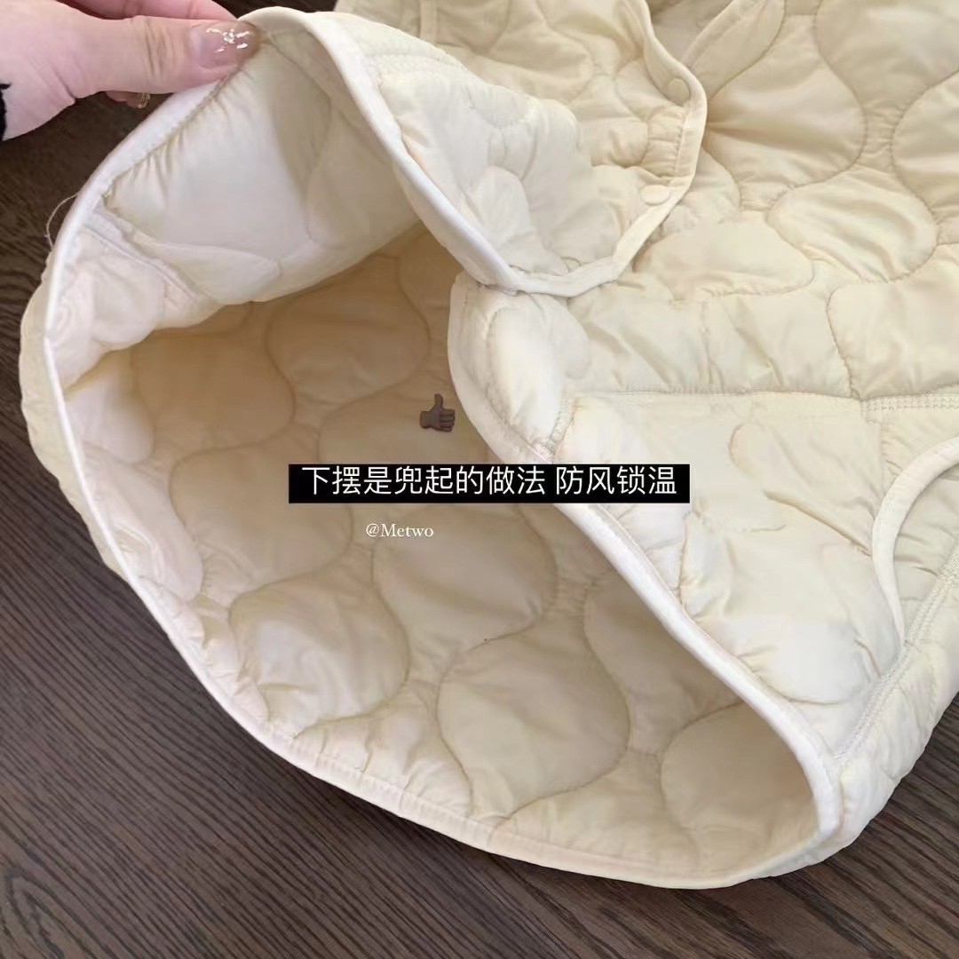 Metwo Sheep Vest Superimposed Inflatable Velvet Double Sandwich Double Heat Storage Comfortable and Warm Sandwich Inner Vest