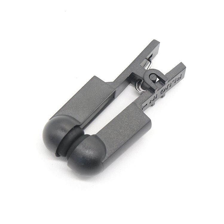 Micro-current Physiotherapy Ear Clip White Conductive Ear Clip Double-sided Conductive Silicone Ear Clip