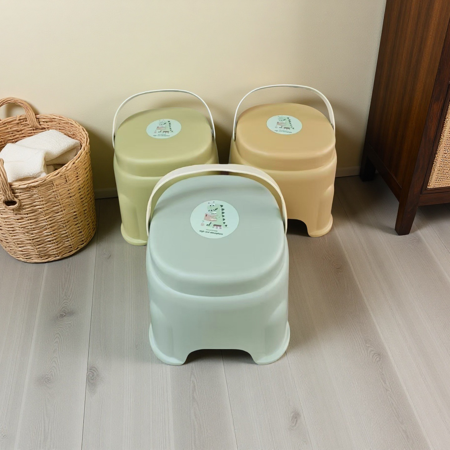 Пластиковый портативный табурет для гостиной, квадратный низкий табурет, портативный пластиковый табурет, детский табурет, табурет для смены обуви для взрослых, оптовая продажа