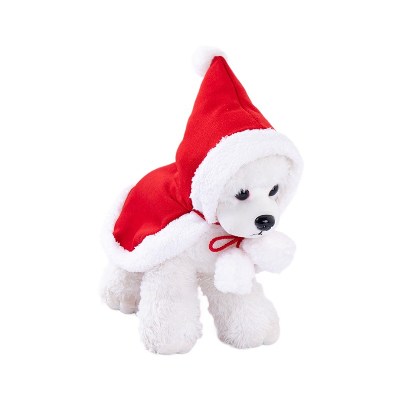 Amazon pet Christmas cape suit dog clothes autumn transformation dress cat pet clothes wholesale