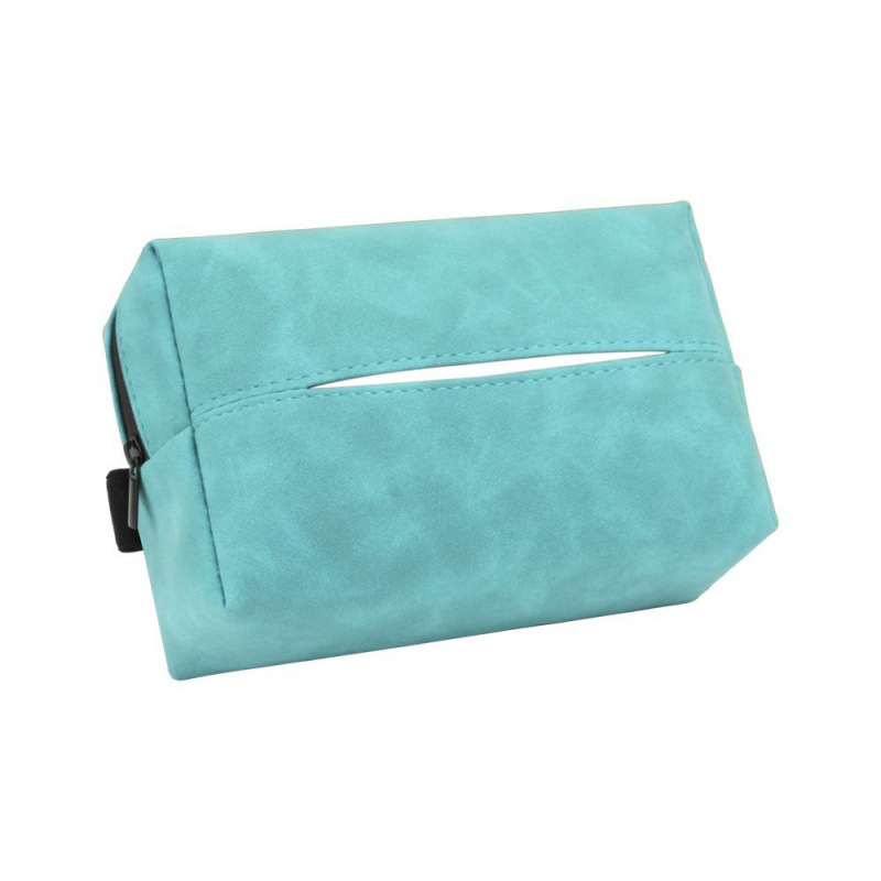 Suede Car Tissue Bag Wholesale Car Tissue Box High-Value Universal Tissue Bag Car Supplies