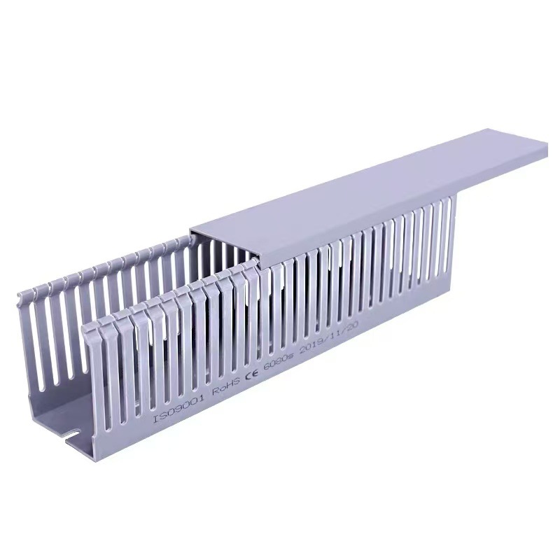 PVC trunking environmental protection industrial trunking high temperature resistant plastic coarse tooth medium tooth fine tooth flame retardant insulation