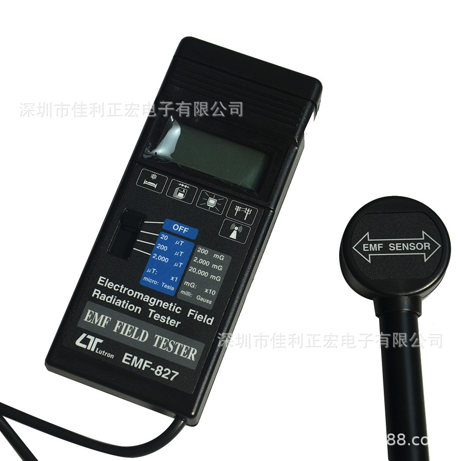 Luchang Emf-827 Electromagnetic Field Detector Emf827 Electromagnetic Wave Radiation Tester Gaussometer