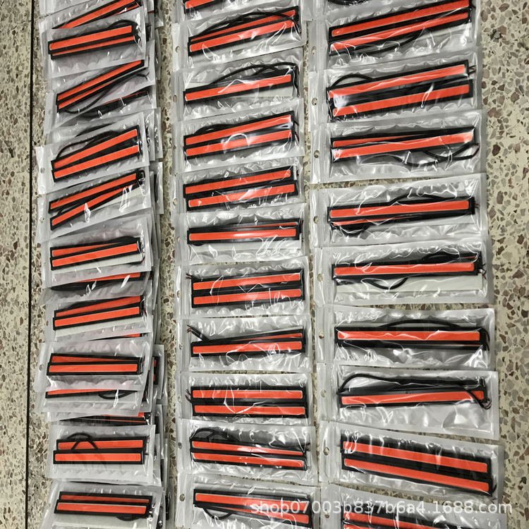 17cm COB daytime running lights car LED daytime lights 14cm bright pp bag box multi-color optional