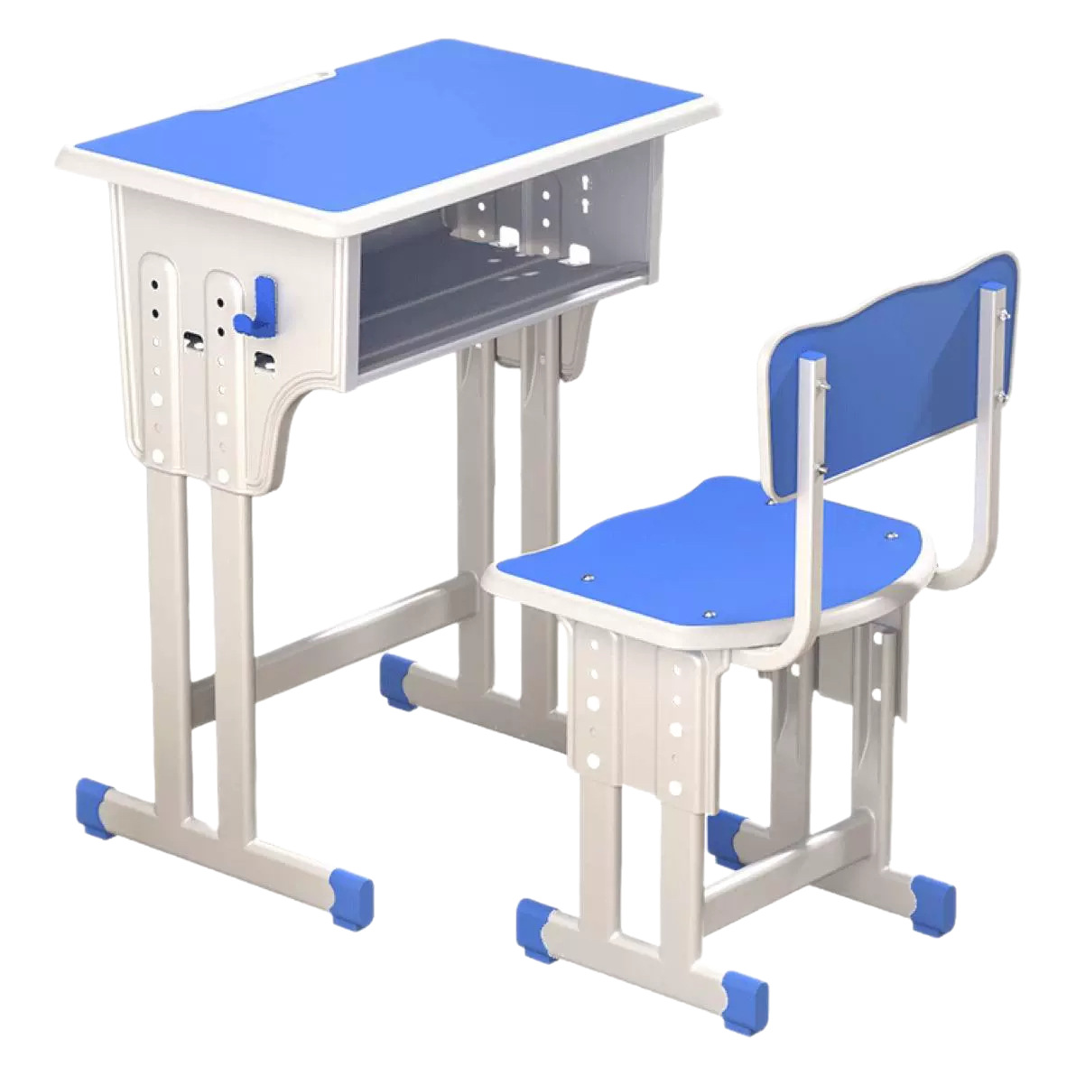 Wholesale primary and secondary school desks and chairs school tutoring cram school single double training desks and chairs suit