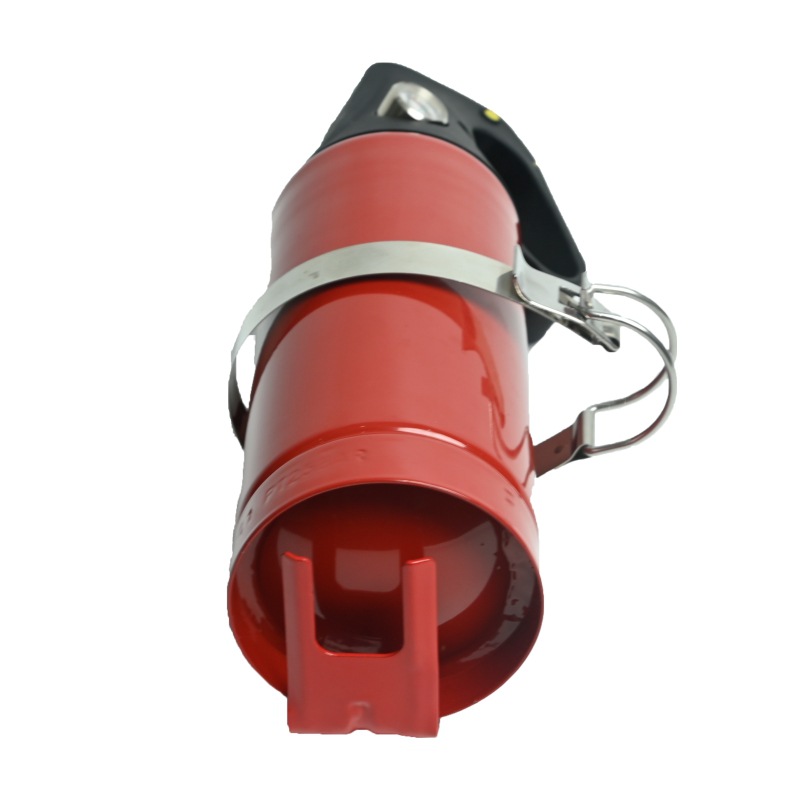 Factory Direct Sales Wholesale Stainless Steel Tie Fire Extinguisher Hanger Hanging Device American Hanging Device Portable Fire Extinguisher Bracket