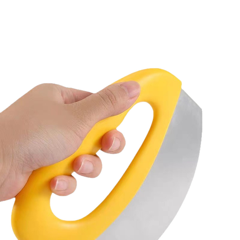 pizza Cutter stainless steel European and American-style creative noodle cutter semicircle scraper baking tool pizza cheese knife
