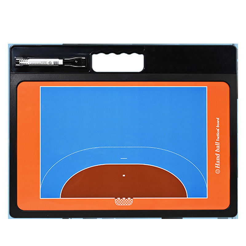 Magnetic Handball Tactical Board Game Training Coach Teaching Board Front and Back Double-Sided Full Half-Court Erasable Tactical Board