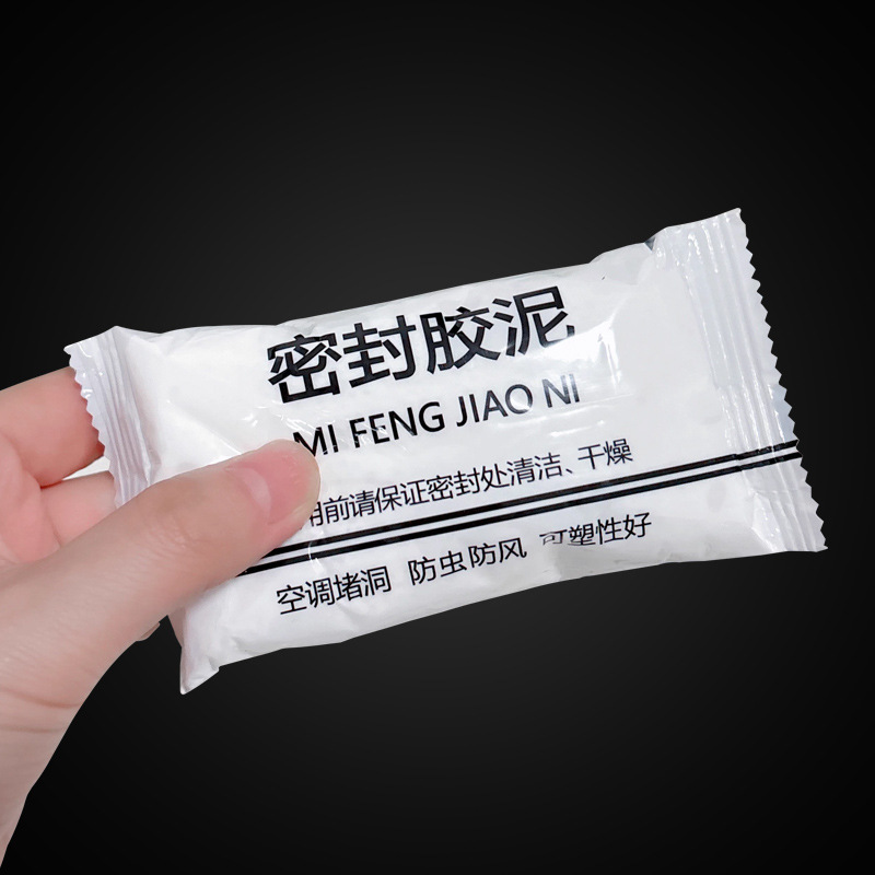 Air Conditioning Hole Sealing Putty for Wall Hole Repair, Air Conditioning Putty, Moldable Rubber Putty, Waterproof Drainage Pipe Sealing Putty, Sealant