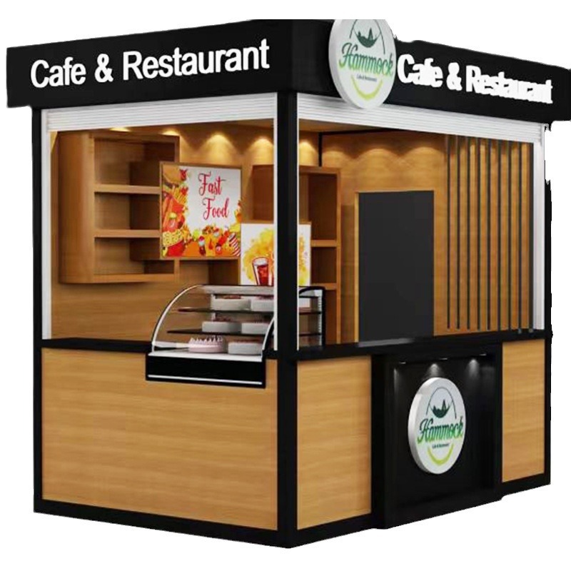 Container Kiosk Shop Internet-Famous Shop Outdoor Sales Kiosk Creative Mobile House Scenic Spot Container Commercial Street