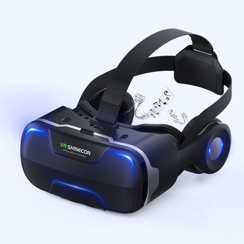Vrshinecon Vr Glasses G02Ed Headphone Version 360 Panoramic Glasses Mobile Phone Vr Head-Mounted Hd