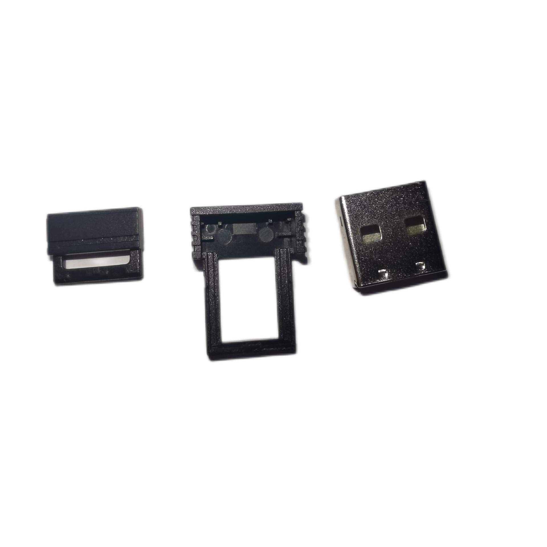 Wireless mouse bluetooth receiver pressure-free usb male connector plastic metal shell iron shell plug iron shell