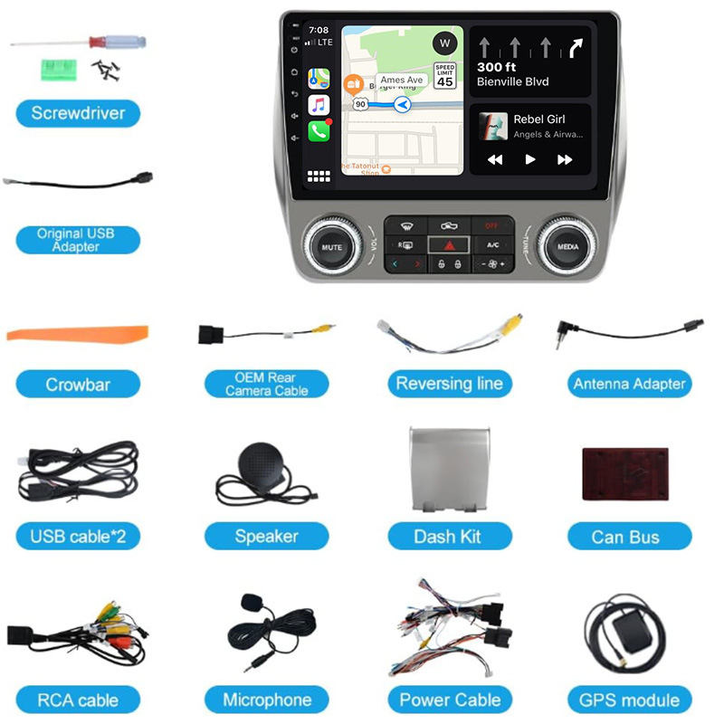 Suitable for Chevrolet Chevy Camaro Android Carplay Navigation System