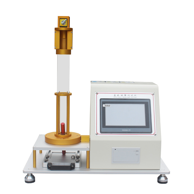 Microcomputer Sponge Rebound Rate Tester Digital Display Touch Screen Drop Ball Rebound Rate Professional Tester Sponge Rebound Tester