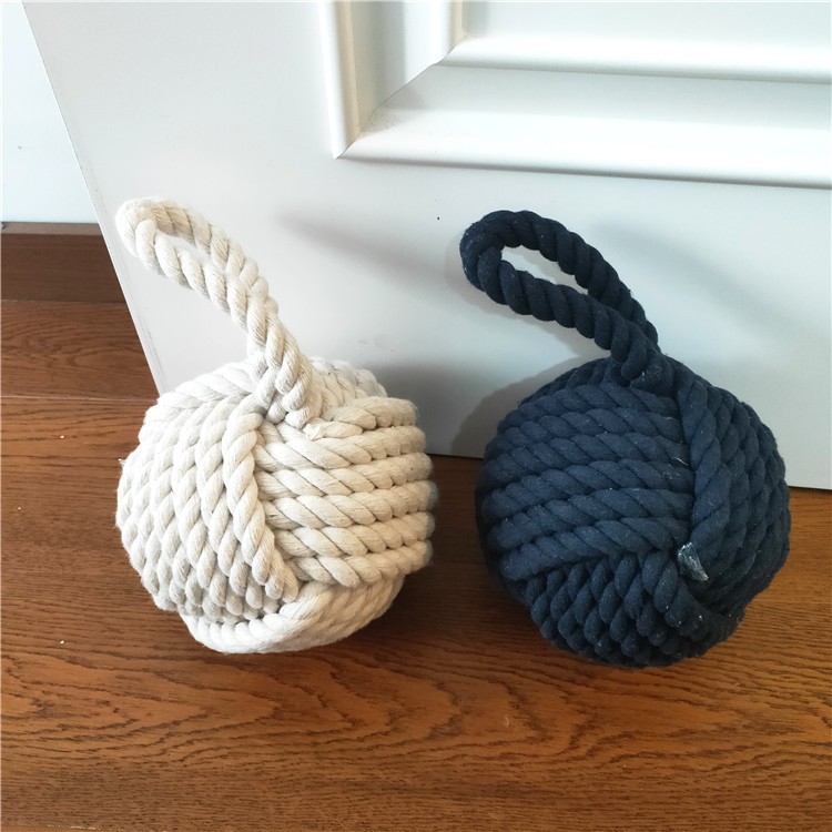 Средиземноморский защитный шар для двери, креативное украшение для ресторана, барного стола, хлопковый и льняной шар