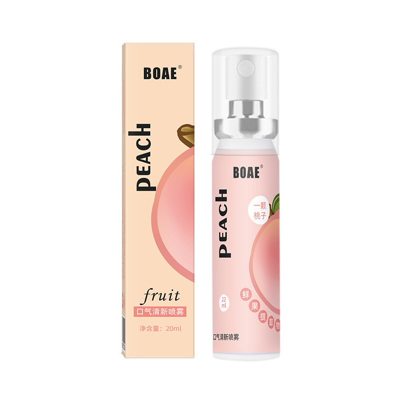 Oral spray fruit flavor mouth spray 20ml breath freshener lasting fragrance fresh breath mouth spray