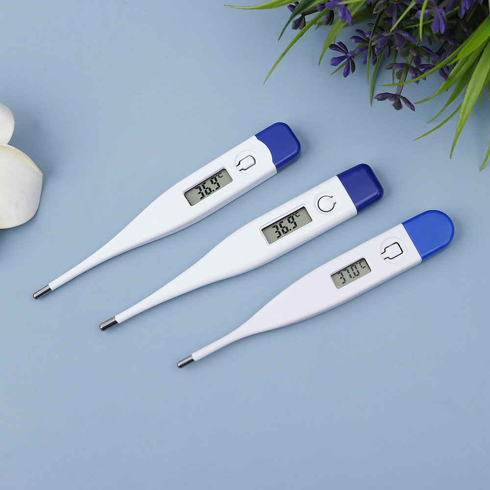 Foreign Trade Export Hard-Tip Electronic Thermometer for Children and Infants, Oral Thermometer for Adults, Underarm Smart Temperature Measurement Dual-Use