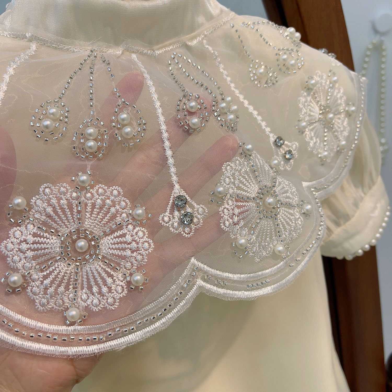 Girls' Summer Clothing Chinese Style Hanfu Tang Clothing Ethnic Style Children's Clothing Small Children's Girls' Small Shawl Cheongsam dress