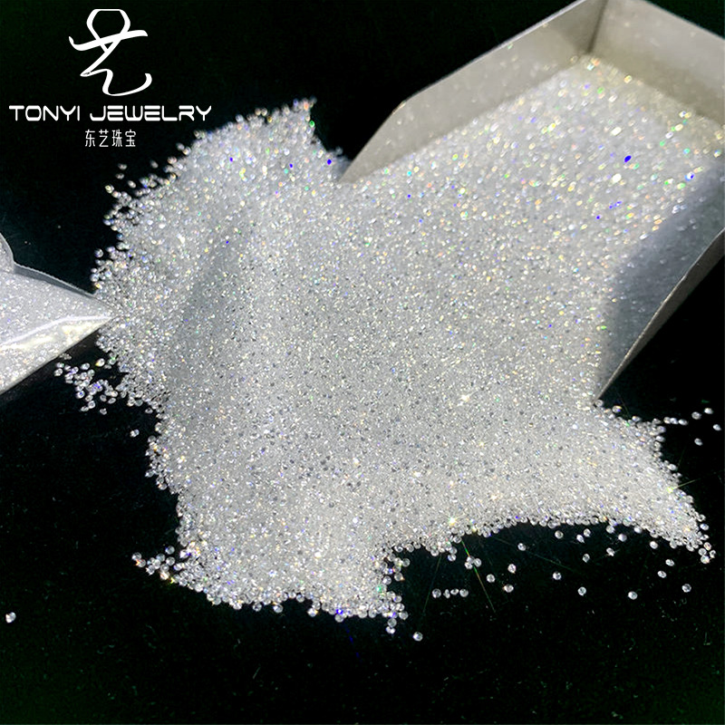 Moissanite Loose Stone Vvs1 Factory Direct Supply Spot Wholesale D Color Ring Watch Bracelet Necklace with Stone