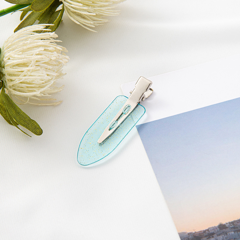 Internet Celebrity Ing's Same Style Hairpin Bangs Seamless Clip Japanese Style Korean Style Hairpin Skateboard Clip Side Clip Headdress Duckbill Clip