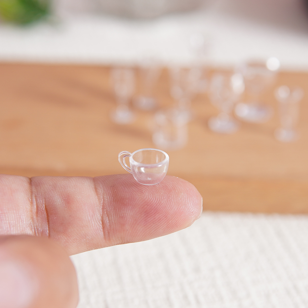 1:12 Mini Goblet Doll House Kitchenware Container Miniature Food Play Cup Mini Red Wine Glass Small Cup