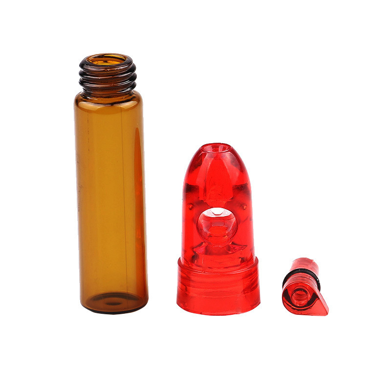 Cross-Border Direct Supply Plastic Snuff Bottle Pill Box Portable Medicine Storage Sealed Waterproof Pill Box Pill Case