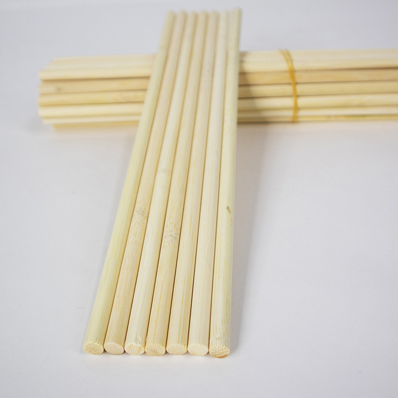 Shuntian factory direct supply handmade bamboo stick bamboo stick handmade DIY material building model new round bamboo stick wholesale