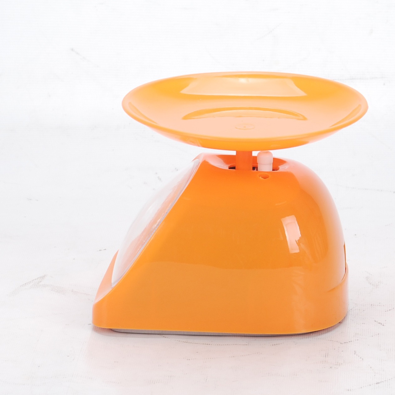 Factory Direct Supply Plastic Mechanical Scale Kitchen Food Scale Mechanical Desktop Plastic Round Scale