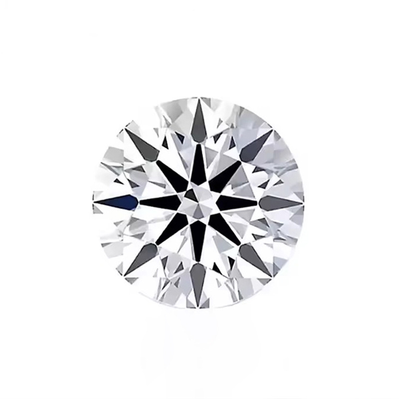 Moissanite Loose Stone, Round, D Color, Ef Color, Eight Hearts and Eight Arrows, 3Ex Cut, Vvs1 Clarity, Wholesale from Wuzhou Manufacturer, in Stock