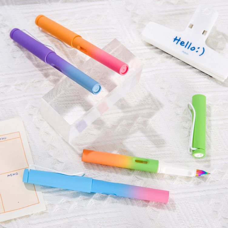Gradient Spray Glue Process, High-Looking, Upright Posture, Special Erasable Pen for Third Grade Primary School Students, Factory Can Be Customized