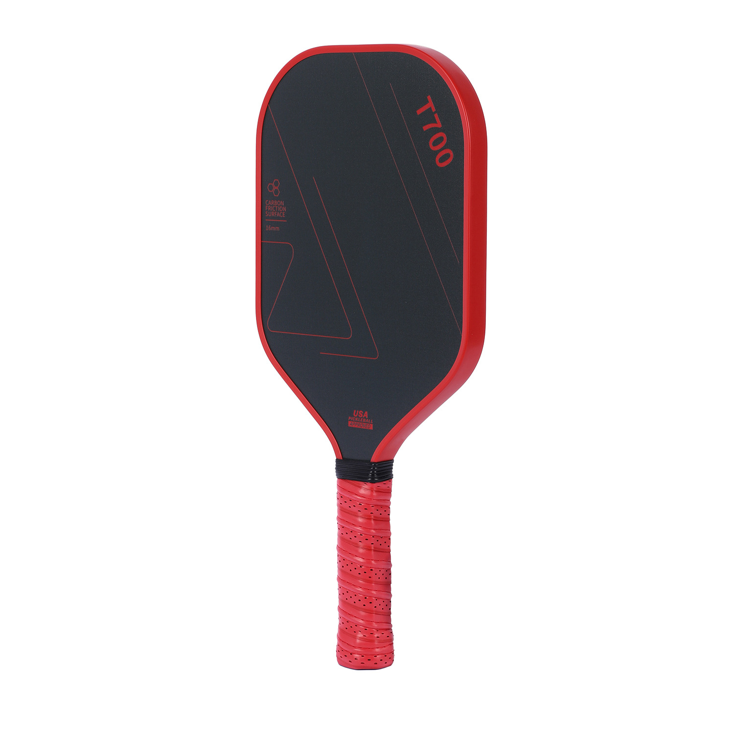 T700 Cloth Pattern Frosted Carbon Fiber Pickleball Racket Integrated Racket Big Brand Same Style 16 Thick Professional Competition Spot